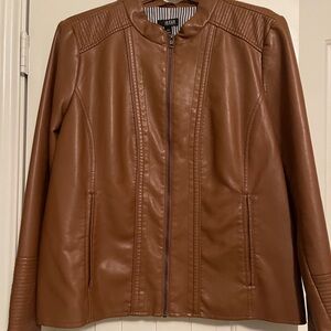 Faux Leather Ana Jacket